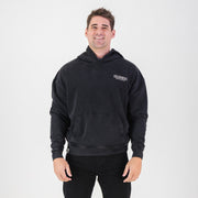 Stillknocks Acid Wash Hoodie Sweat- Black