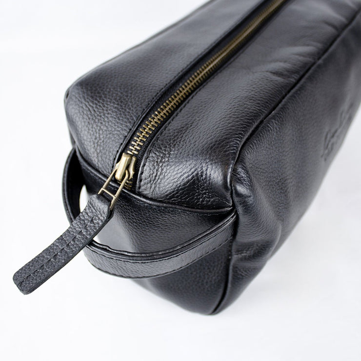 Stillknocks Leather Vanity Bag-Black