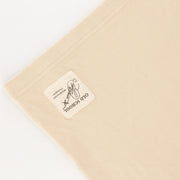 Stillknocks Small Logo Boxy Crew Tee- Ivory