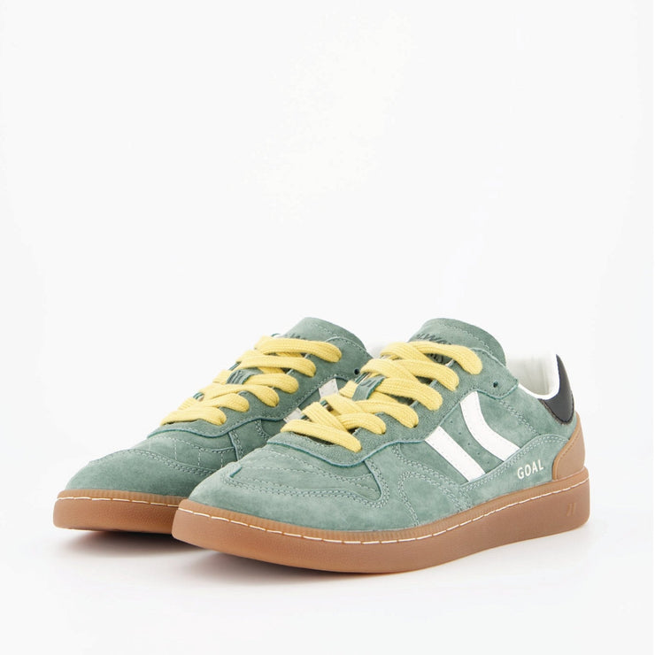 Stillknocks X Coolway X Old School Sneaker-Forest Green