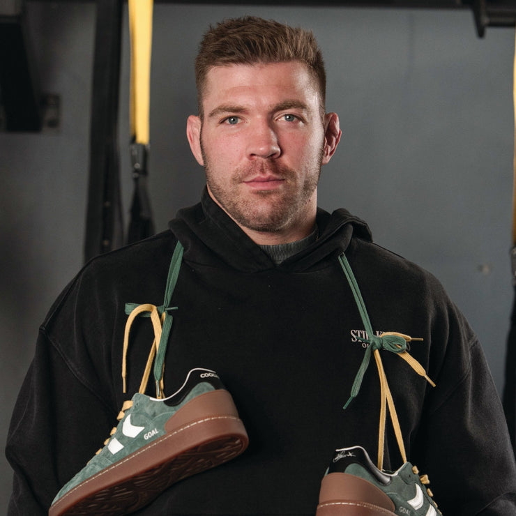 Stillknocks X Coolway X Old School Sneaker-Forest Green