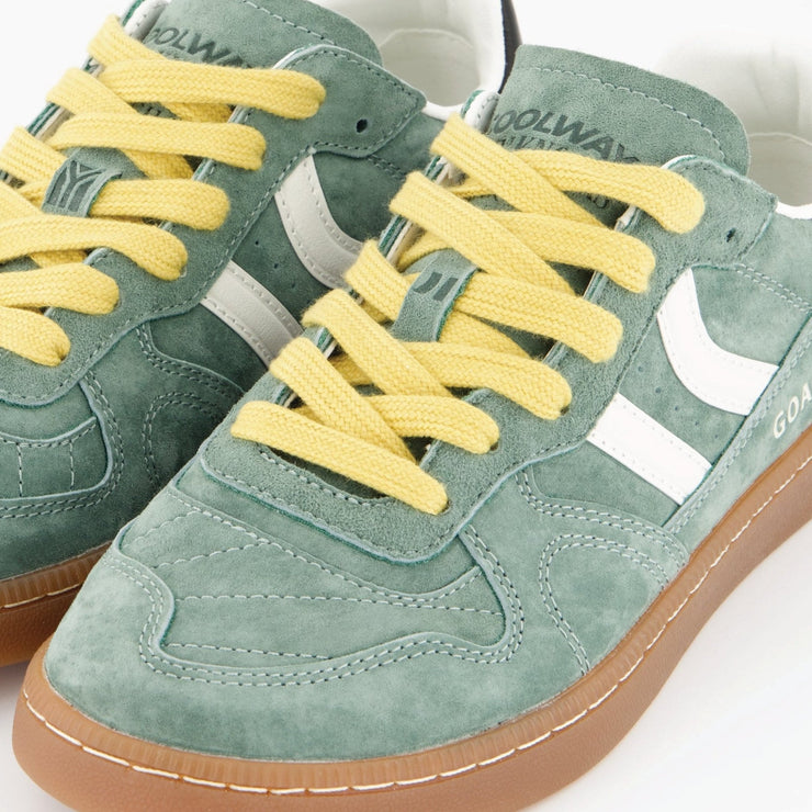 Stillknocks X Coolway X Old School Sneaker-Forest Green