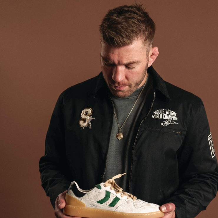 Stillknocks X Coolway X Old School Sneaker-Ivory