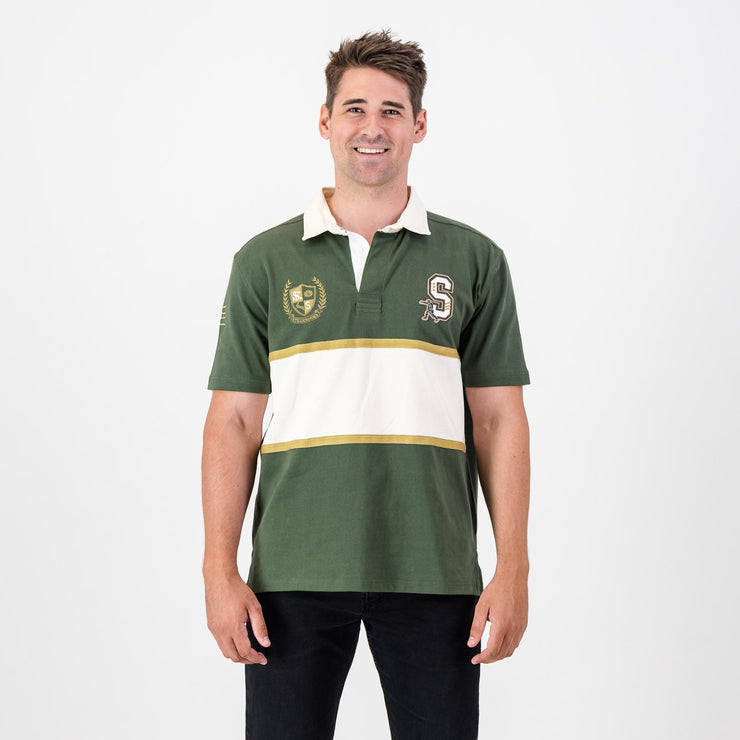 Stillknocks SS Rugby Jersey Enhanced-Military Olive